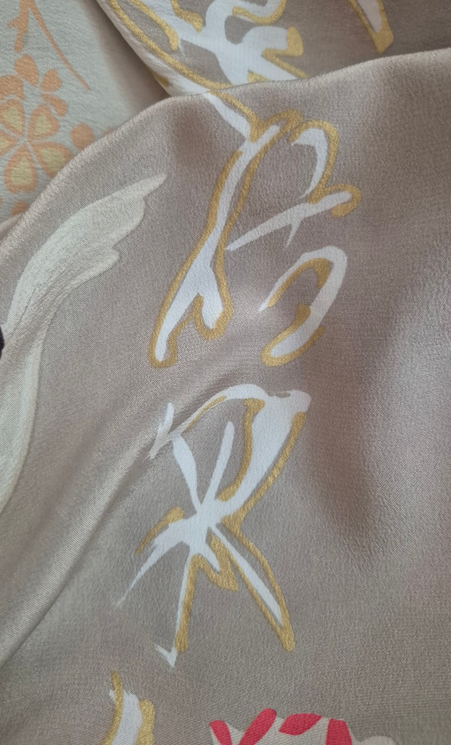 vintage bluza posebnog lepršavog kroja, svila