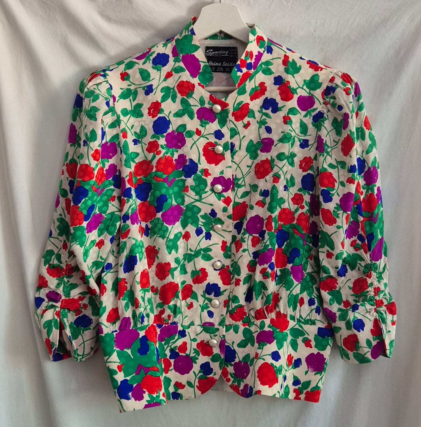 savršen vintage top, svila, nov 🌶
