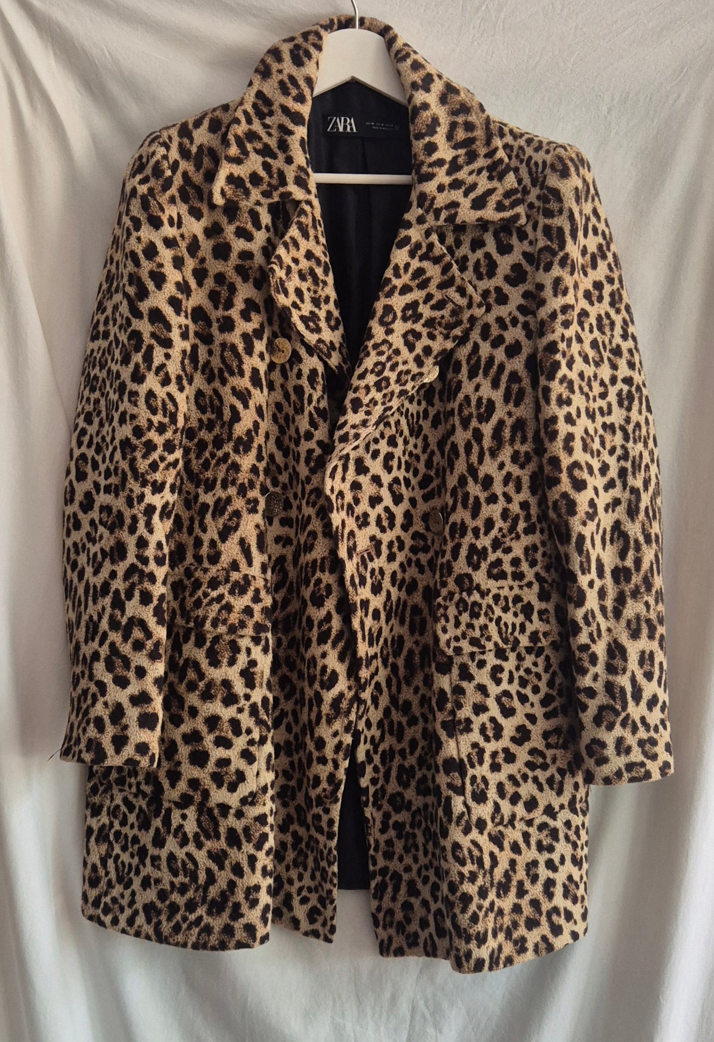 ZARA leopard mantil/lagani kaput