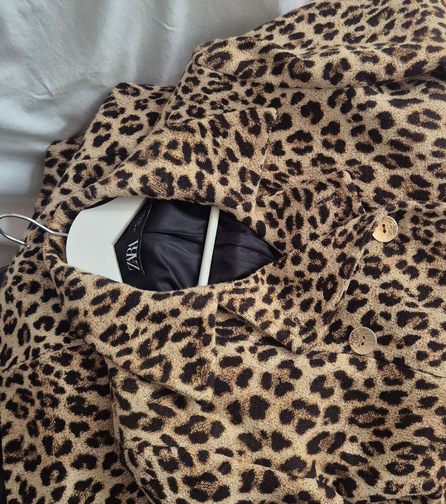 ZARA leopard mantil/lagani kaput