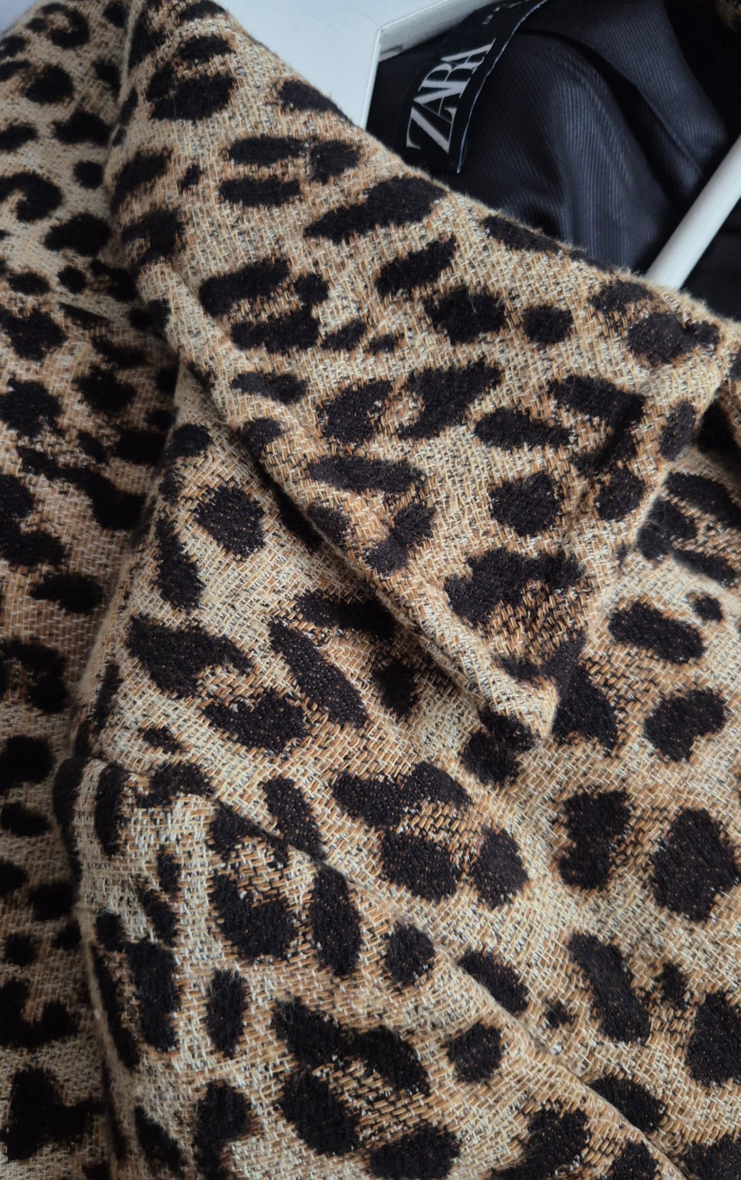ZARA leopard mantil/lagani kaput