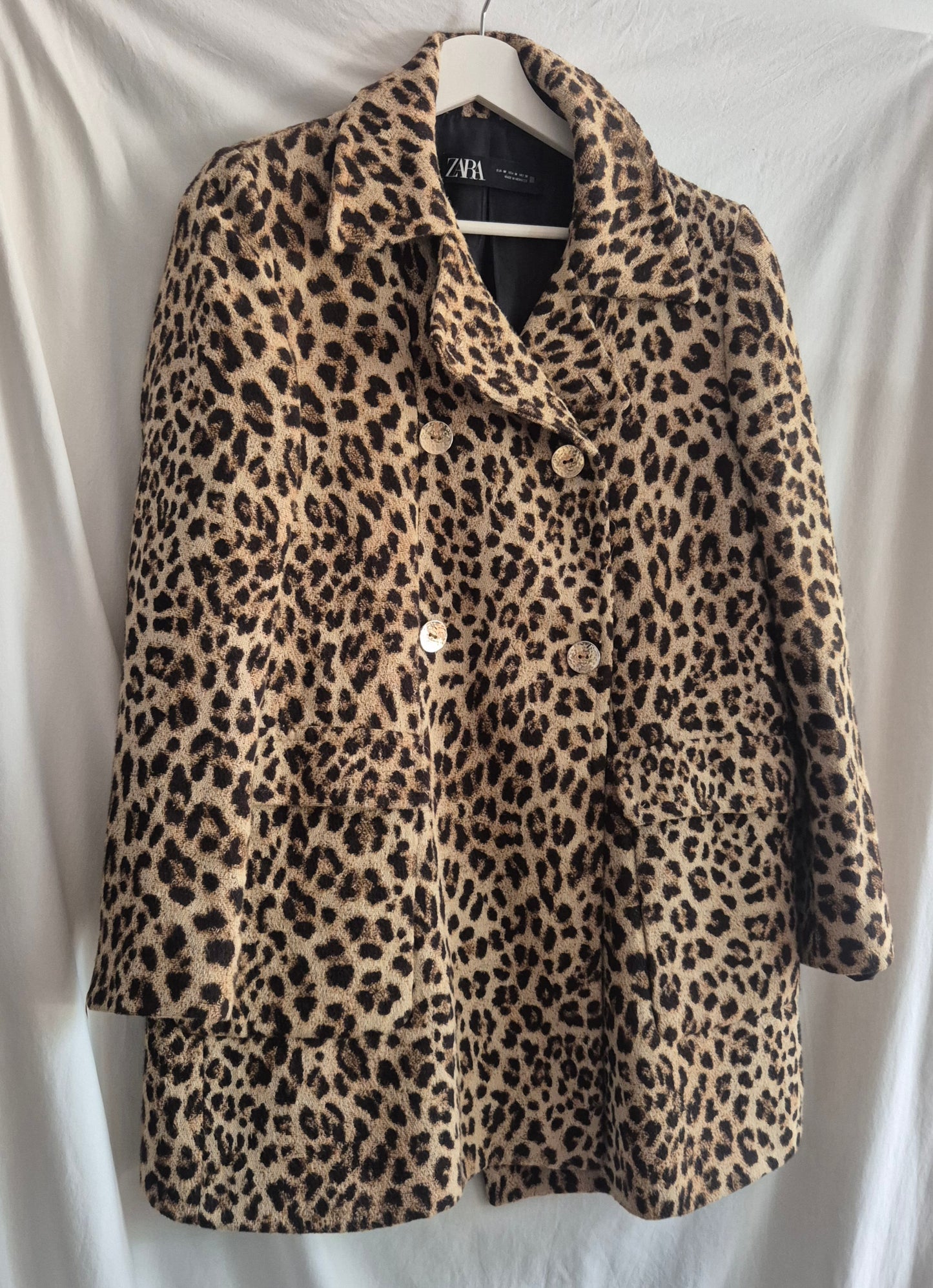 ZARA leopard mantil/lagani kaput