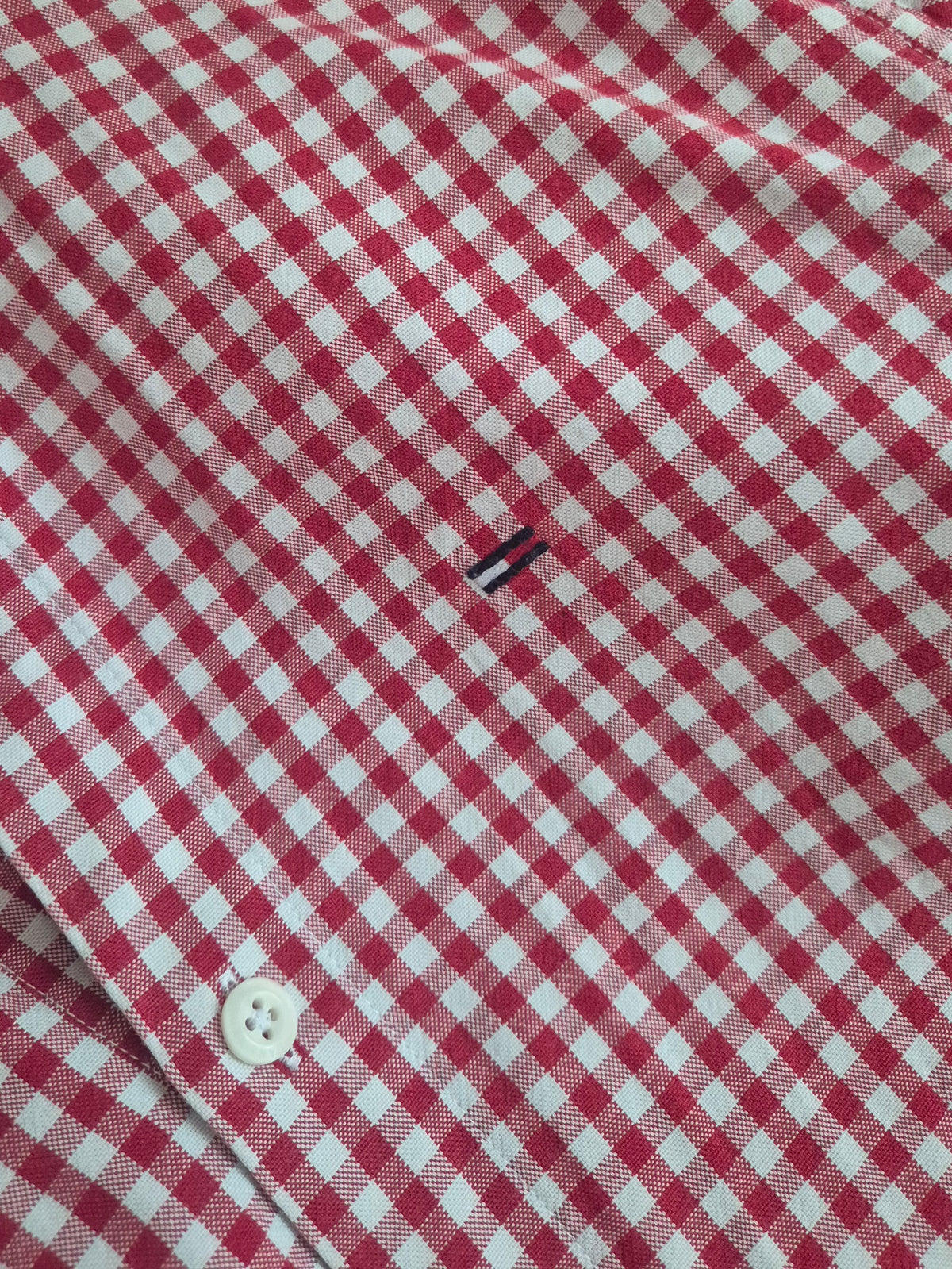 TOMMY HILFIGER gingham košulja, pamuk
