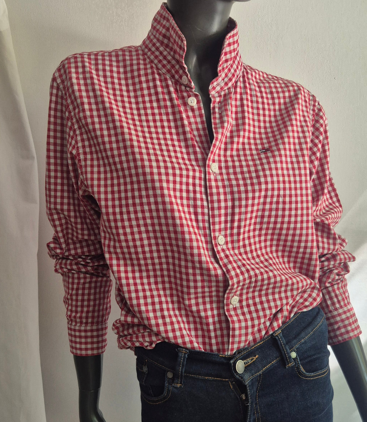 TOMMY HILFIGER gingham košulja, pamuk