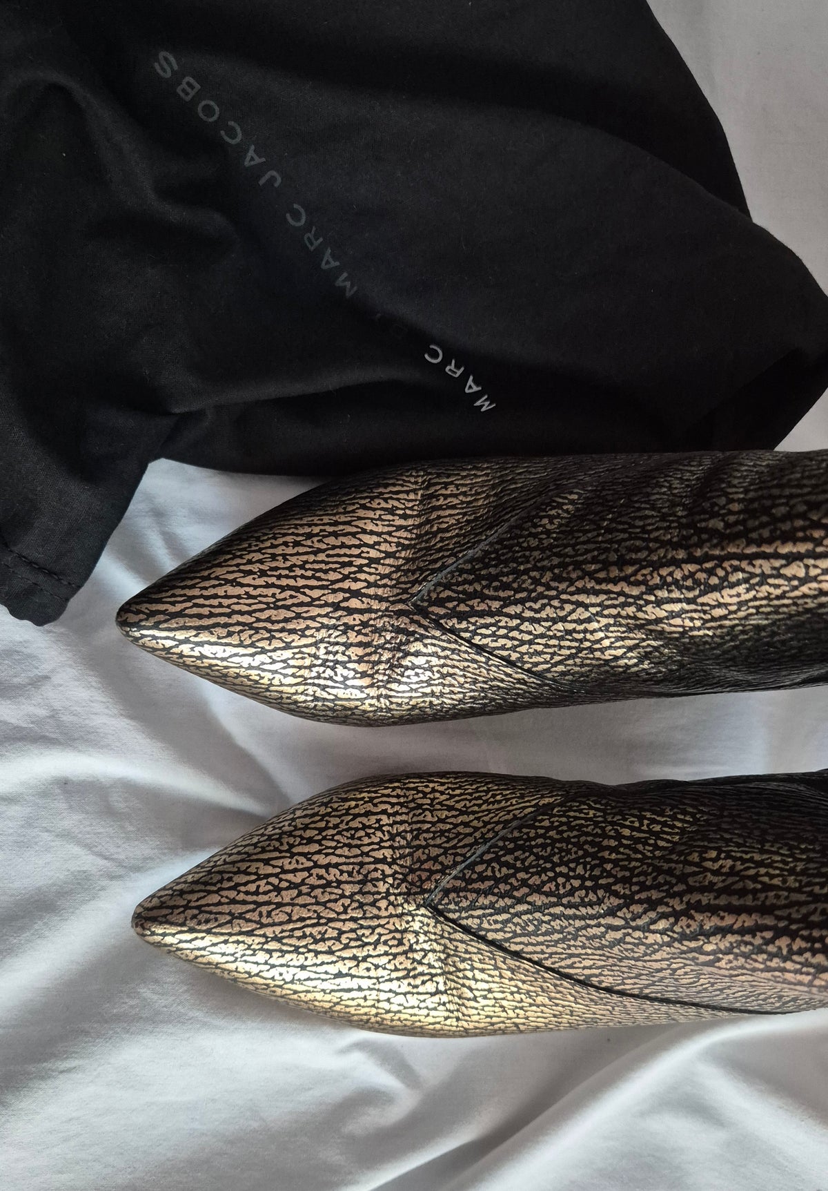 MARC JACOBS gležnjače, 38.5/38, koža