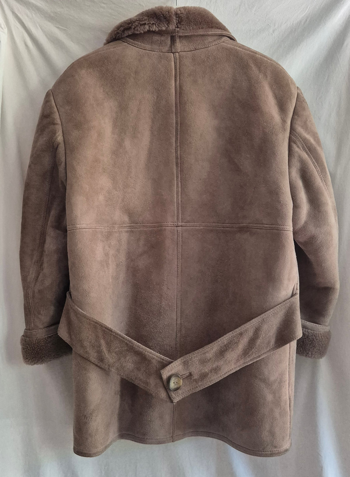 vintage kvalitetna shearling jakna/kaput