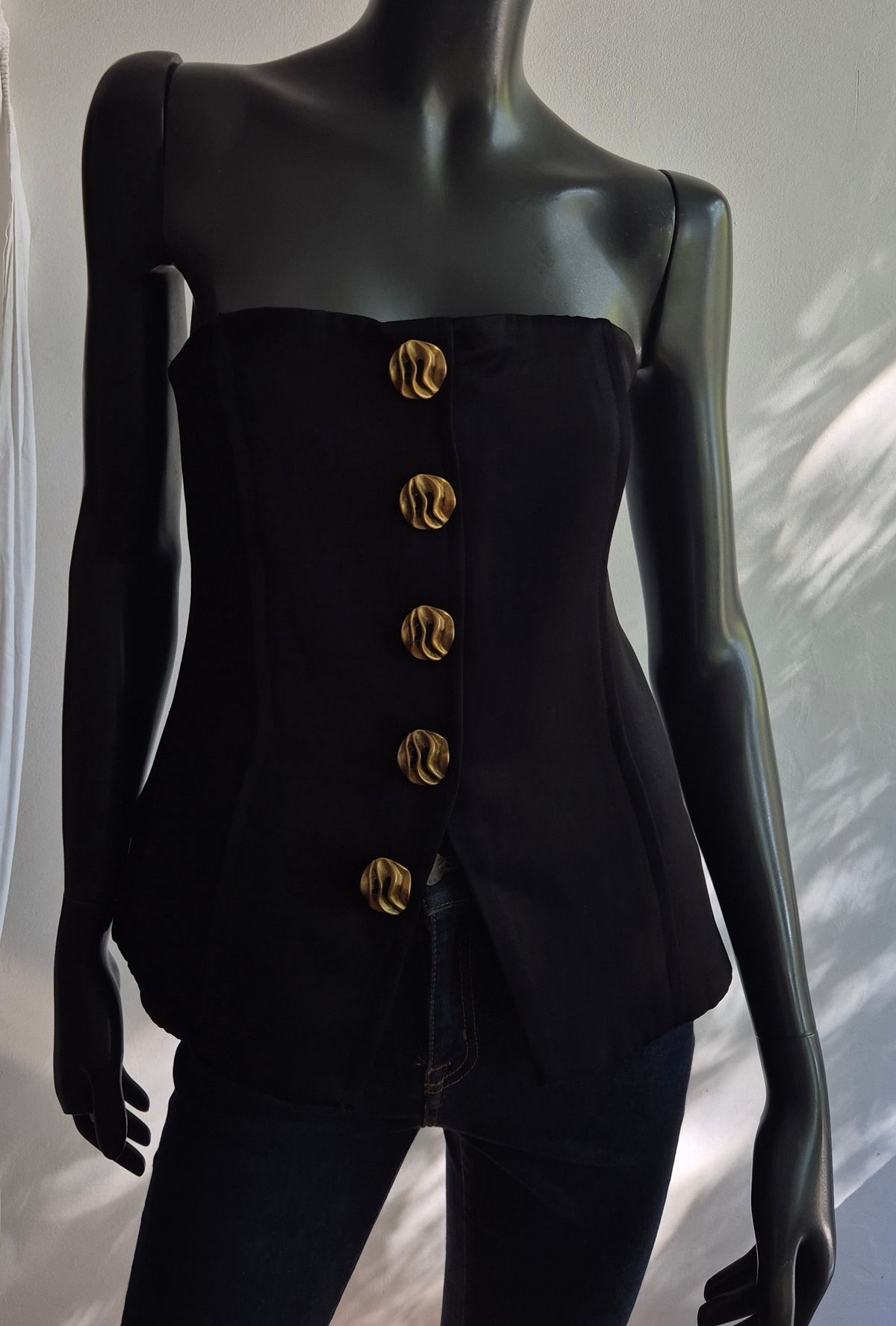 ZARA top, nov (s etiketom), viskoza i lan