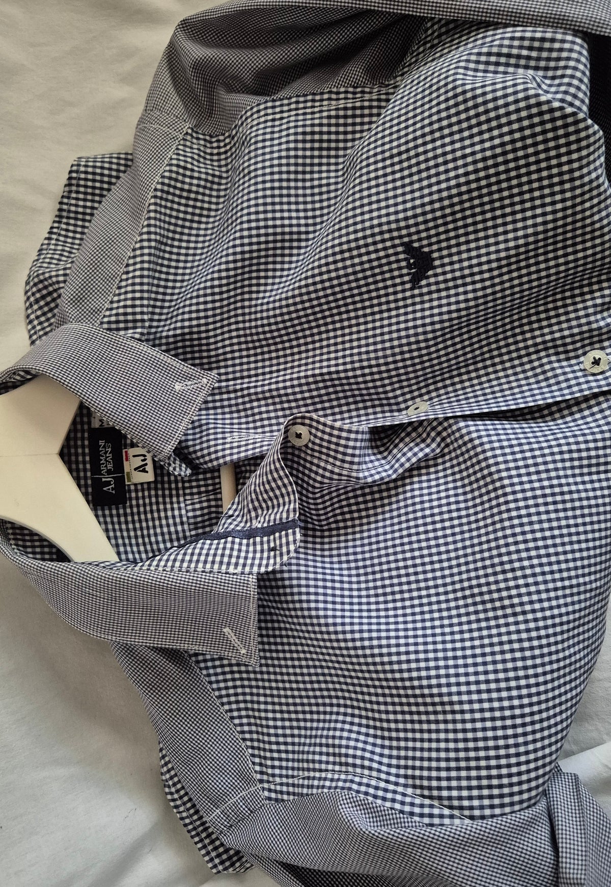 ARMANI gingham košulja, pamuk