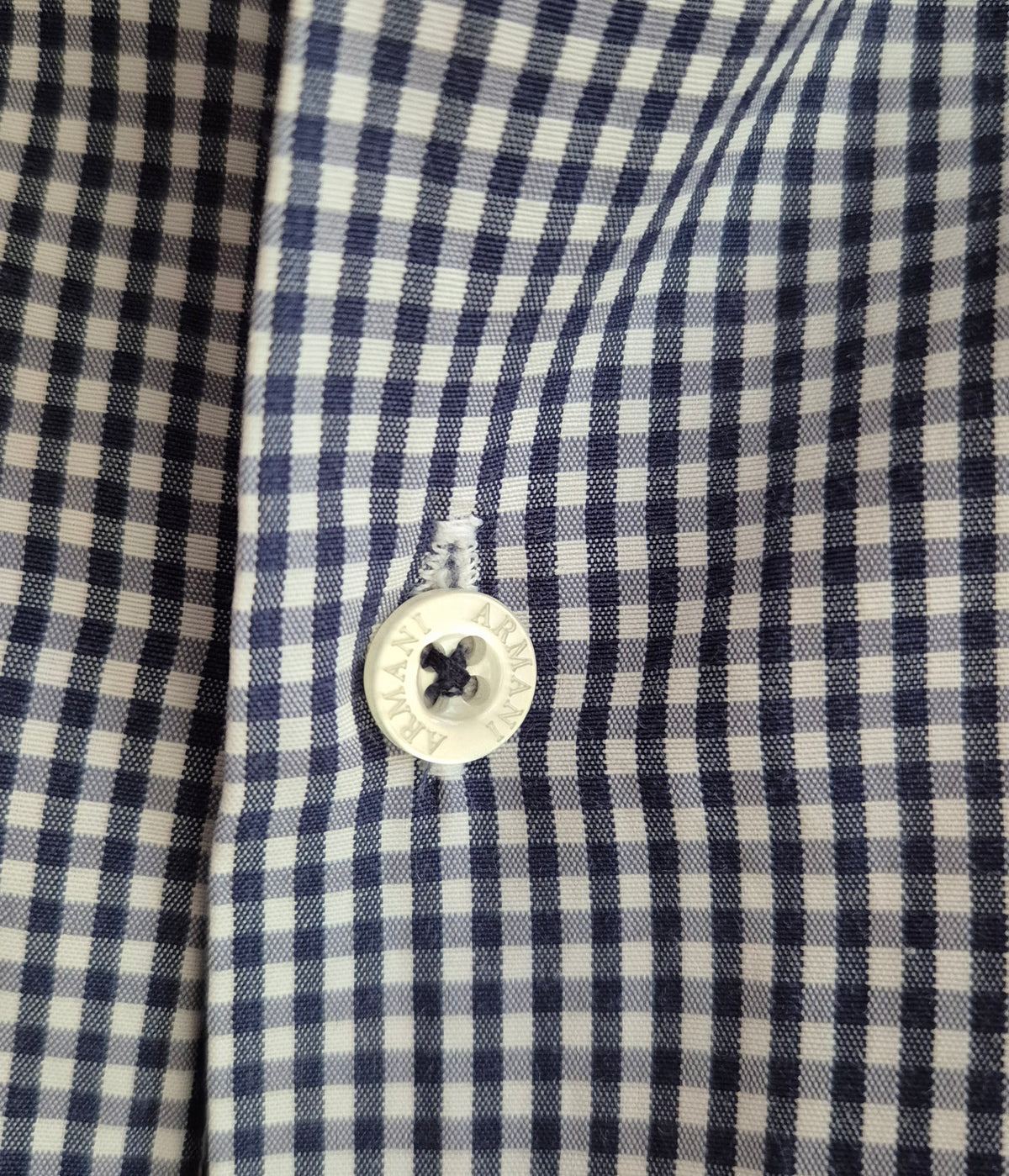 ARMANI gingham košulja, pamuk