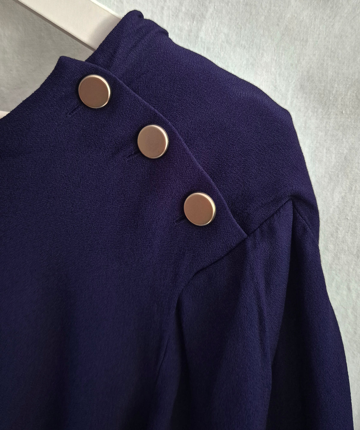 MASSIMO DUTTI ljubičasta haljina, viskoza