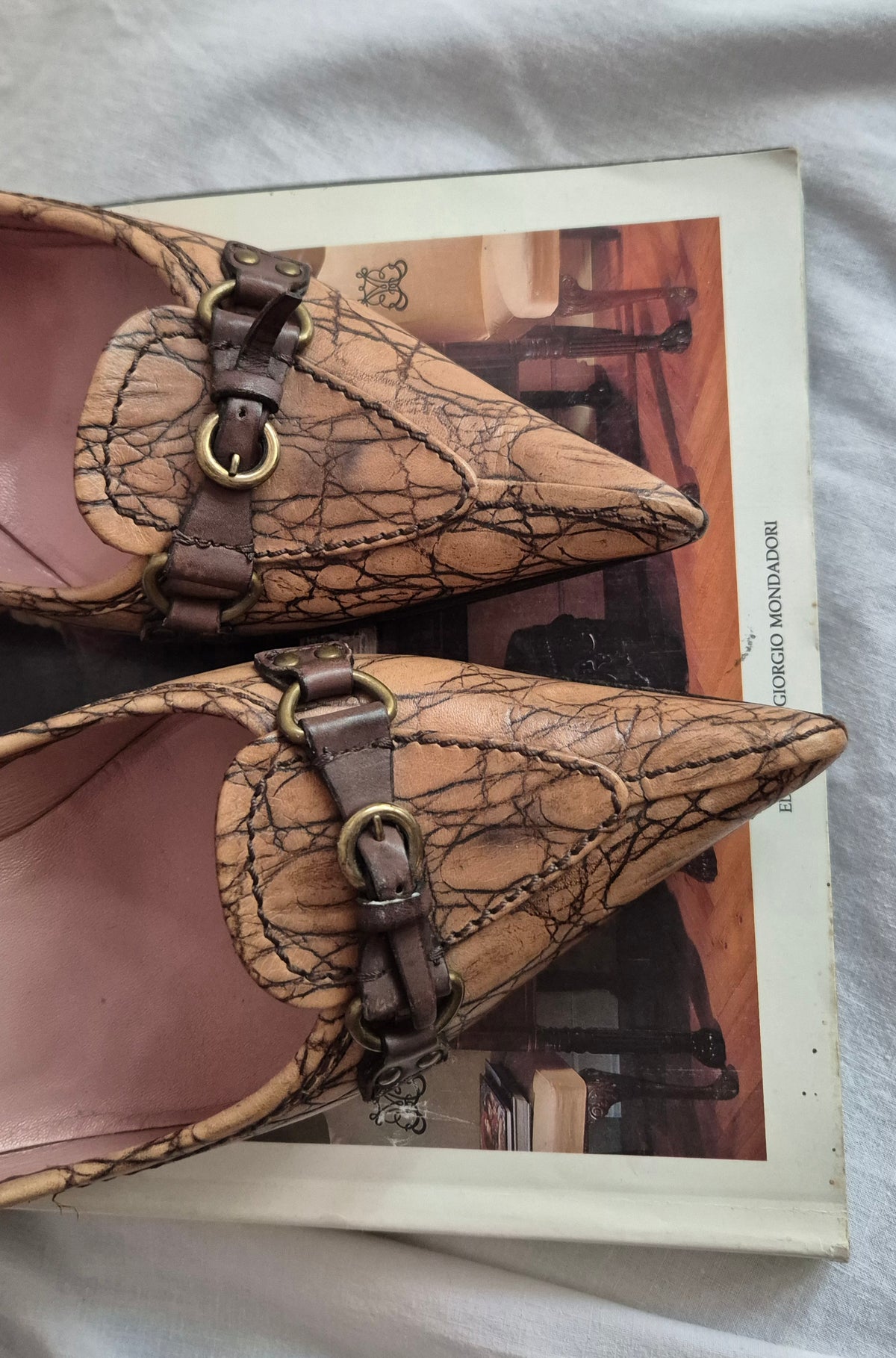 MIU MIU iconic vintage kožne cipele, 39/39.5