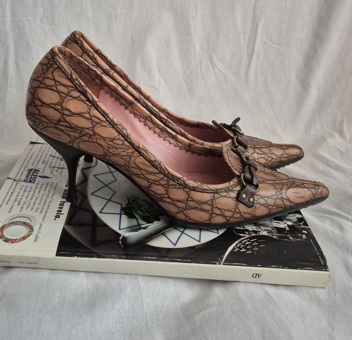 MIU MIU iconic vintage kožne cipele, 39/39.5