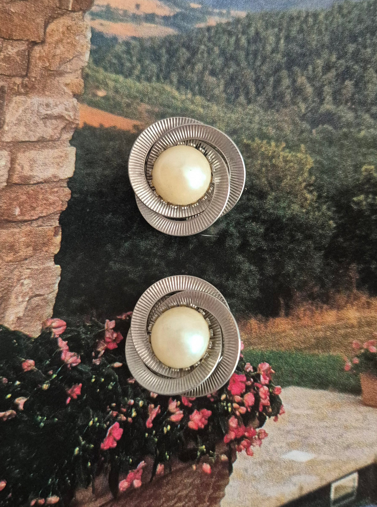 vintage naušnice, klipse