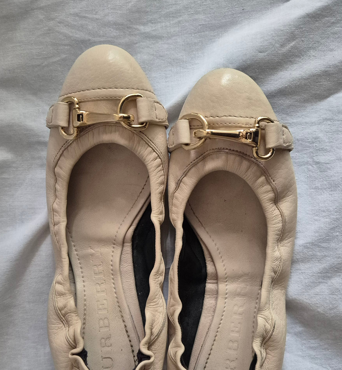 BURBERRY balerinke, koža, 38.5