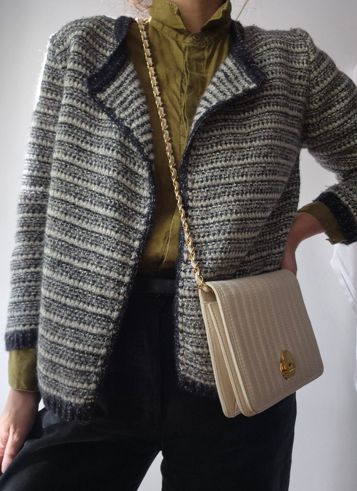 MASSIMO DUTTI pletena jakna/kardigan, novo