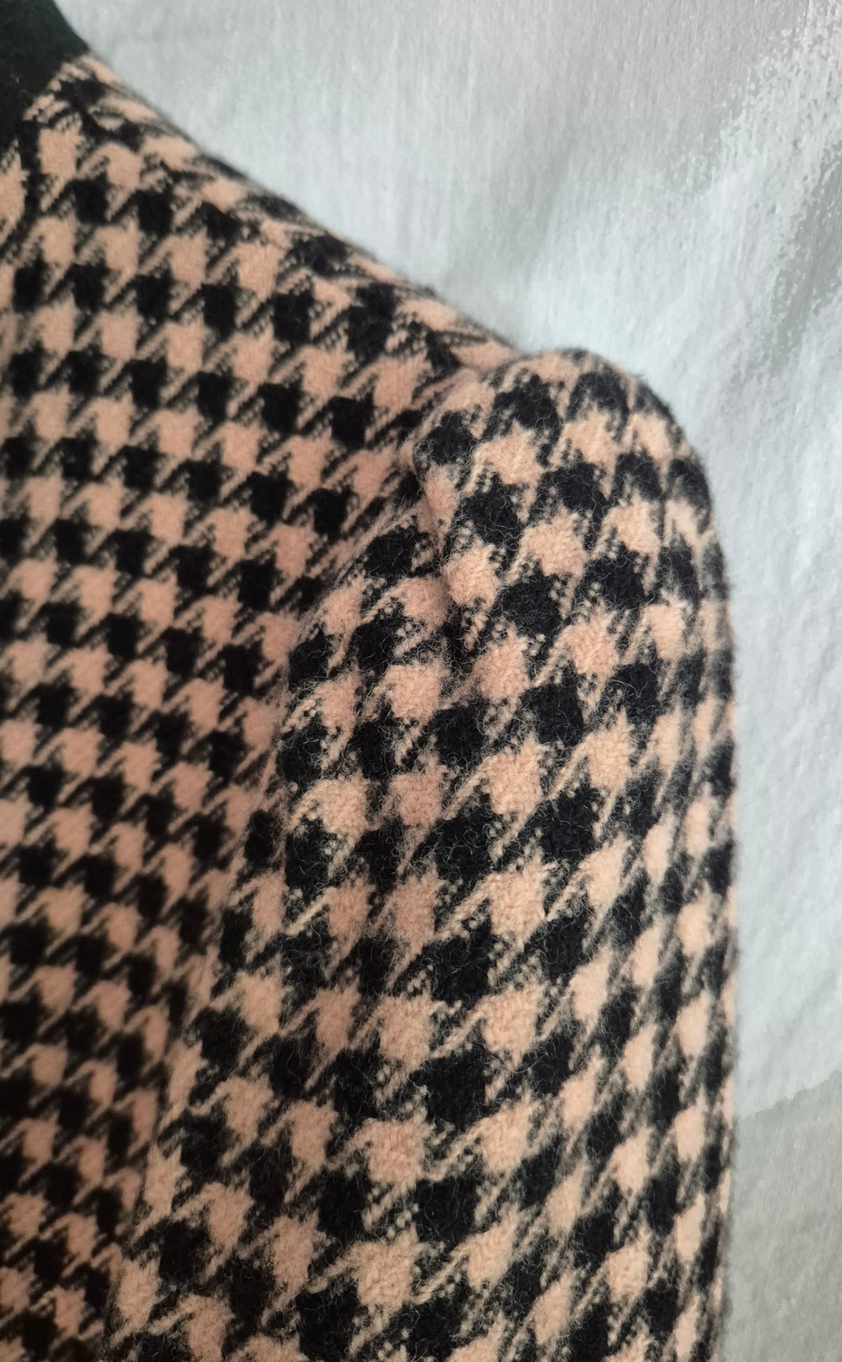 vintage pepita jakna, vuna