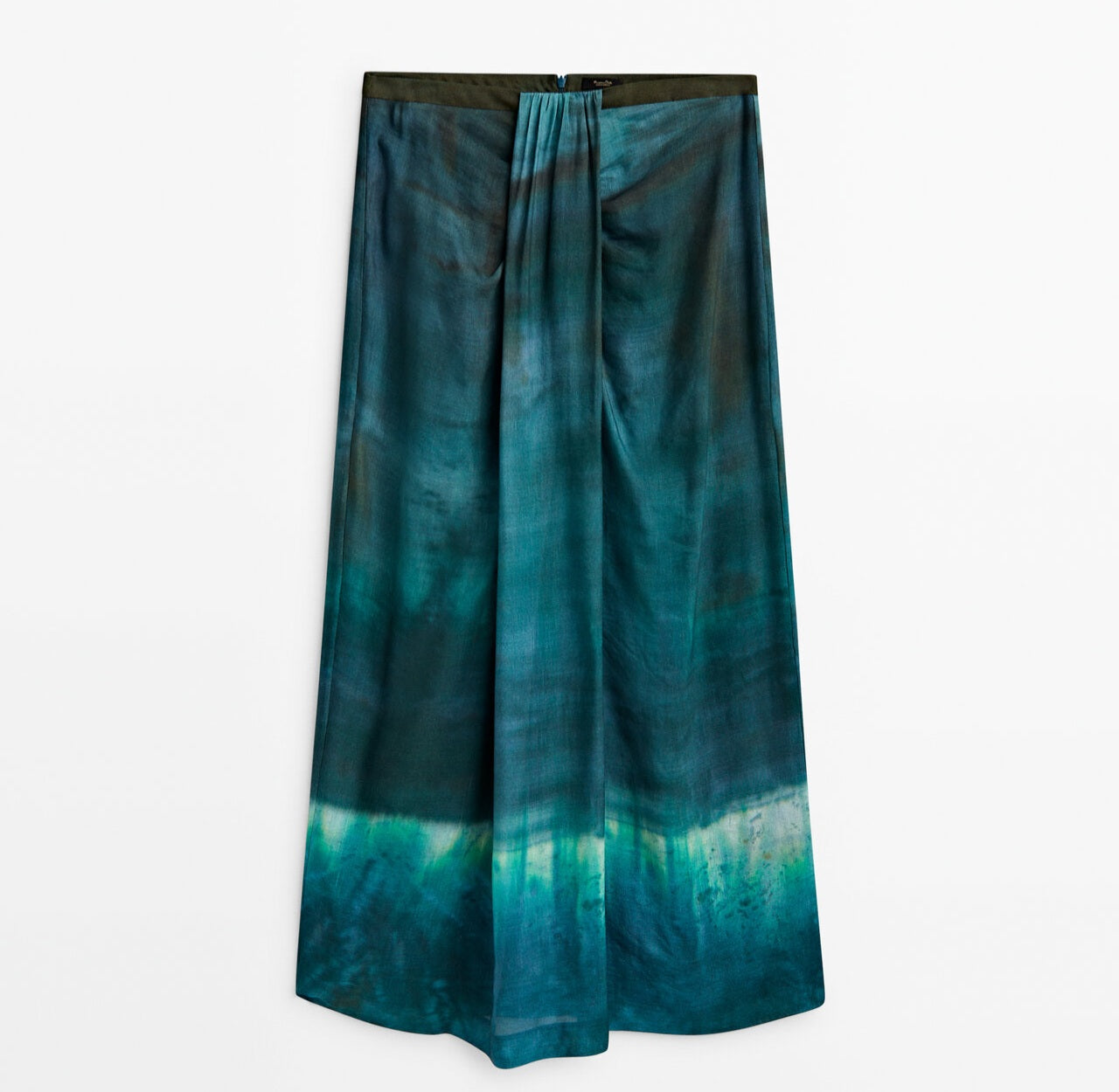 MASSIMO DUTTI suknja, lan i viskoza, nova (s etiketom)