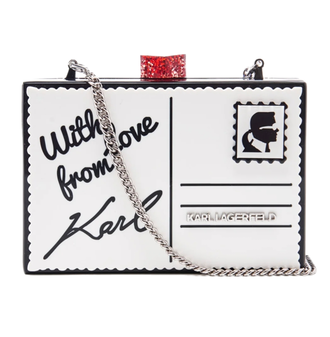 KARL LAGERFELD clutch torba 🖤, nosiva na dvije strane, nova