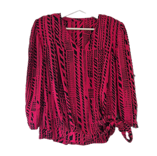 vintage bluza, svila