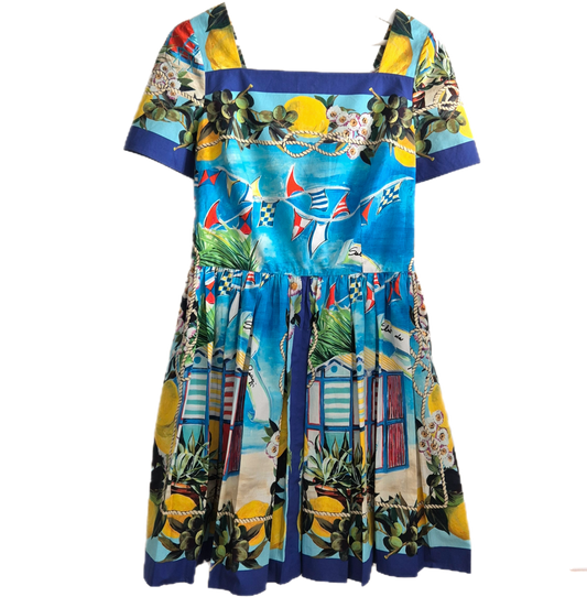 DOLCE & GABBANA prekrasna haljina, Portofino limitirana kolekcija