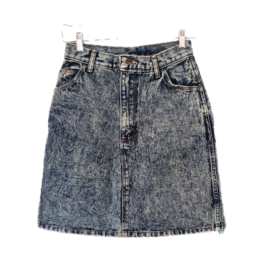 WRANGLER acid wash traper suknja, vintage, made in Yugoslavia 🫠