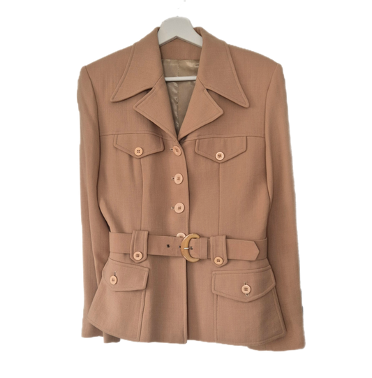 very vintage komplet - jakna i suknja, military stil