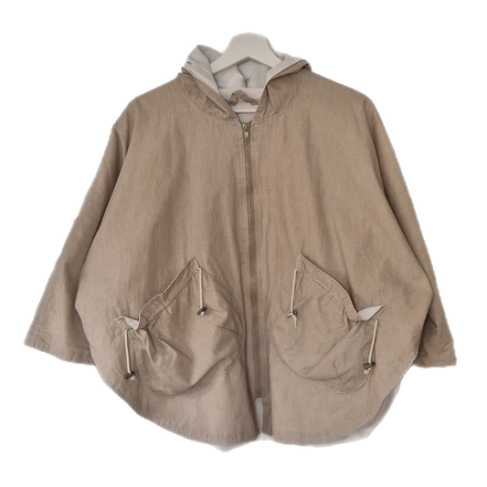 vintage jakna/parka s neobičnim džepovima