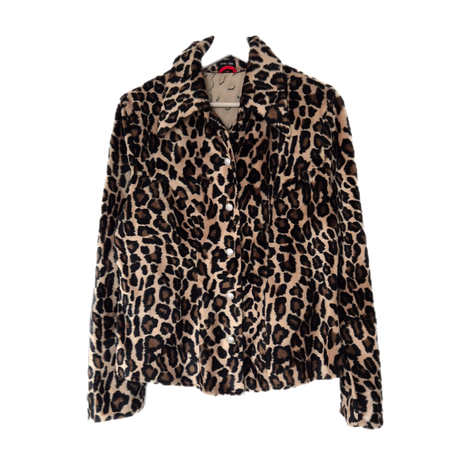 OTTO KERN dizajnerska jakna, imitacija krzna, prekrasna dugmad 🐆