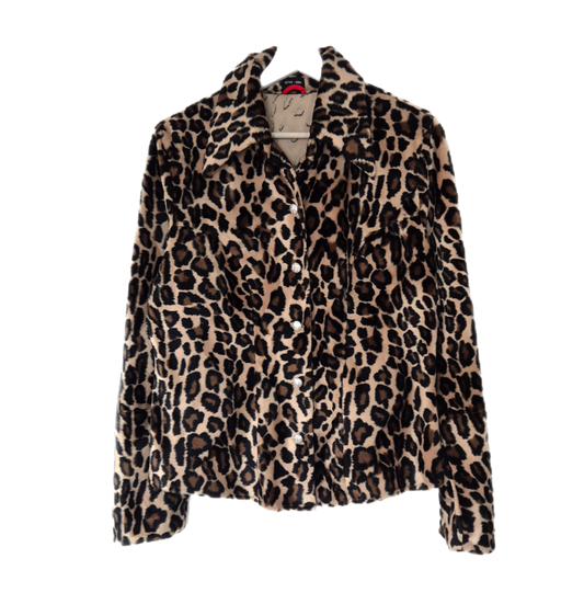 OTTO KERN dizajnerska jakna, imitacija krzna, prekrasna dugmad 🐆