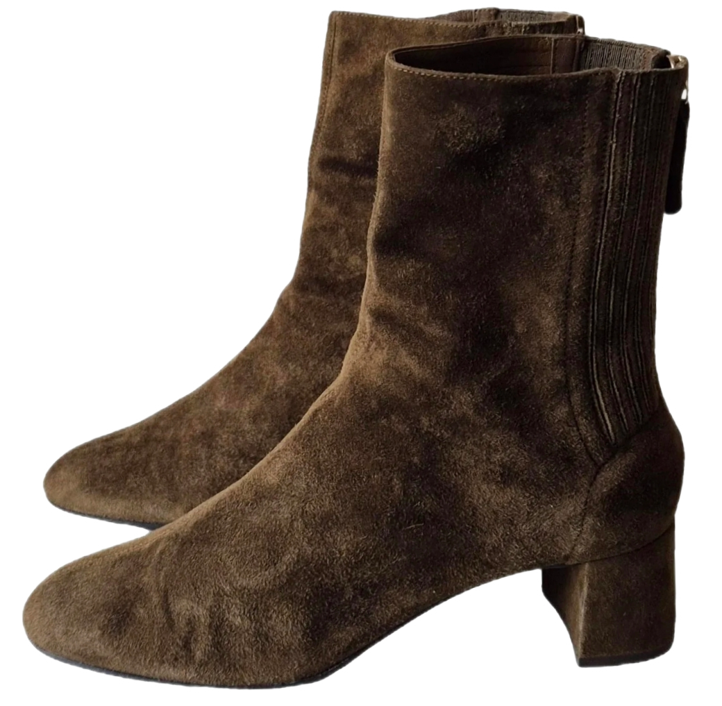 AQUAZZURA čizme, brušena koža, broj 38