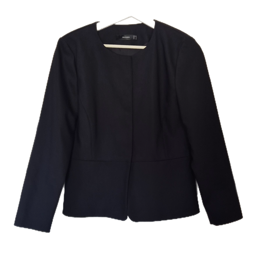 HALLHUBER elegantna crna jakna, nova