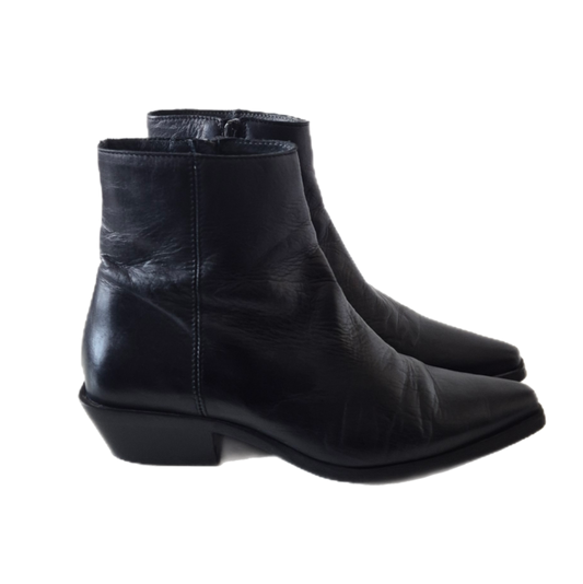 CREATOR kožne gležnjače / kaubojke, broj 40