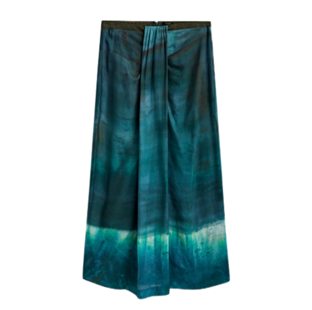 MASSIMO DUTTI suknja, lan i viskoza, nova (s etiketom)