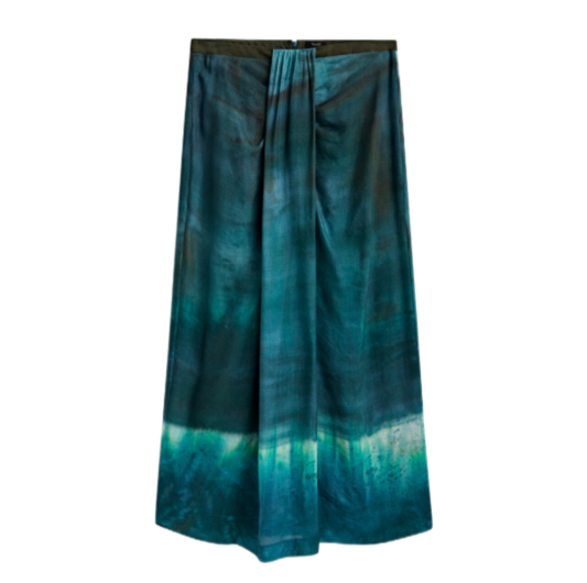 MASSIMO DUTTI suknja, lan i viskoza, nova (s etiketom)