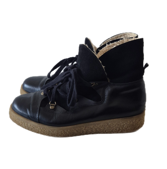 GANNI čizme, koža, broj 40