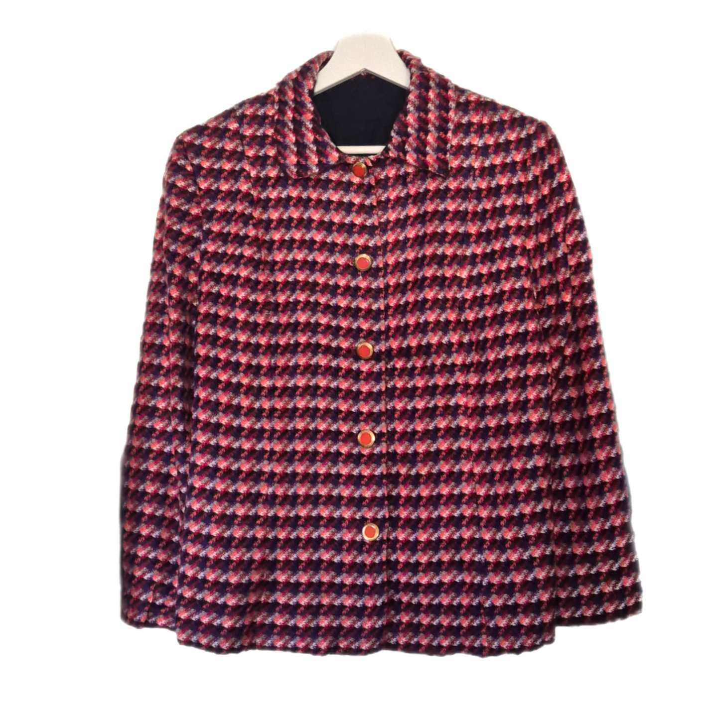 very vintage tweed jakna, vuna