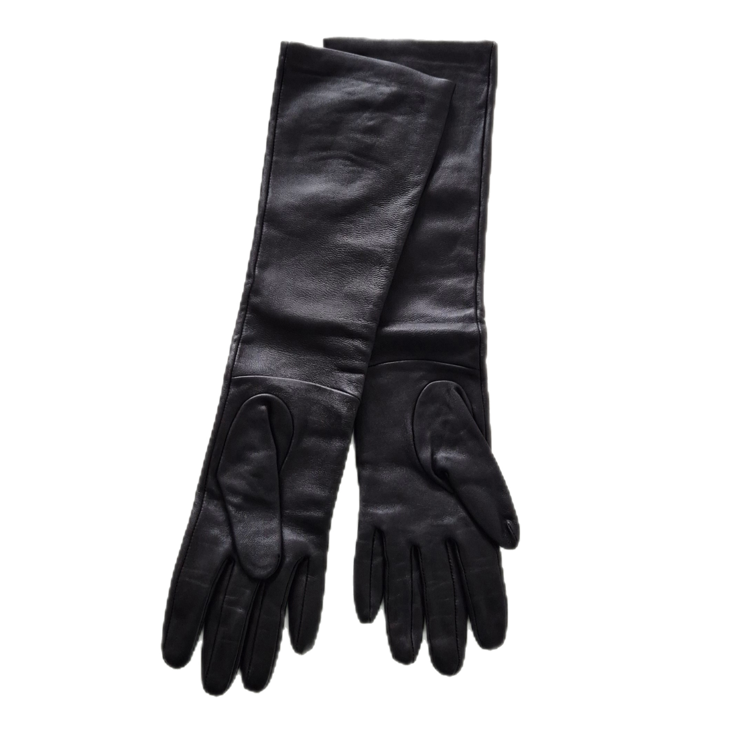 COS duge tamnosmeđe kožne rukavice, nove