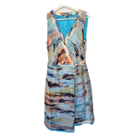 CHARLIE JADE haljina na preklop, svila