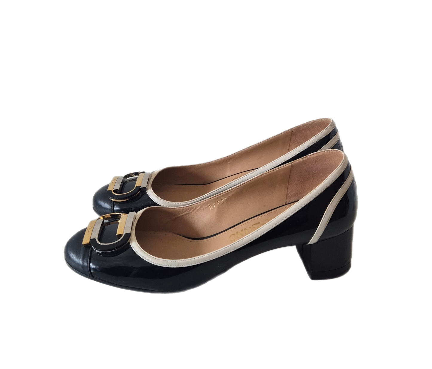 SALVATORE FERRAGAMO cipele, lak koža