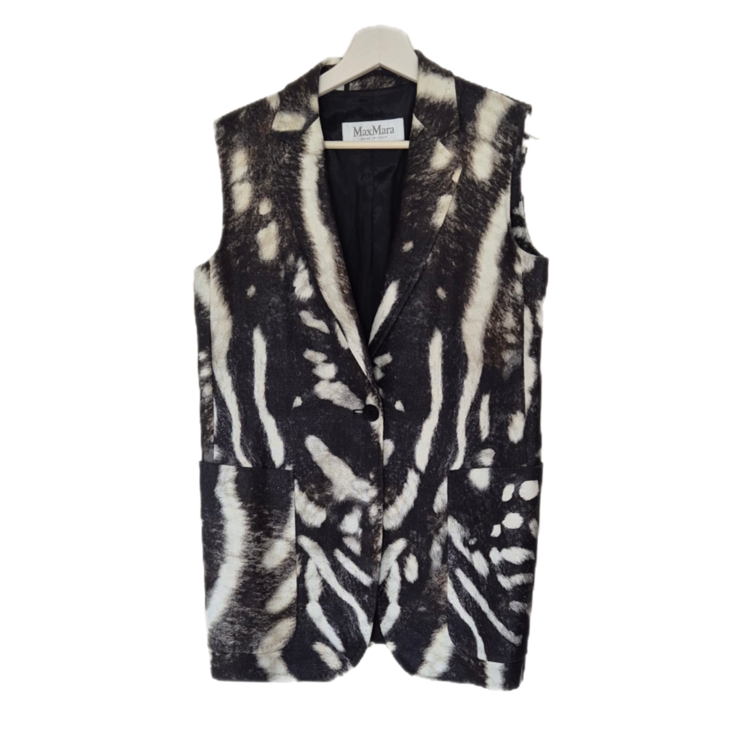 MAX MARA laneni prsluk