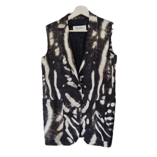 MAX MARA laneni prsluk