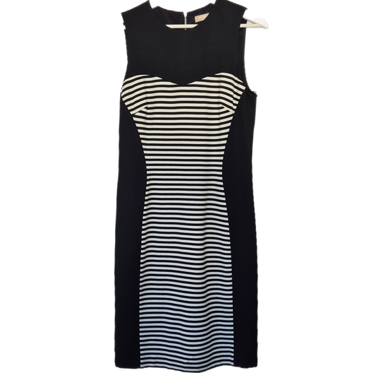 MICHAEL KORS crno-bijela haljina