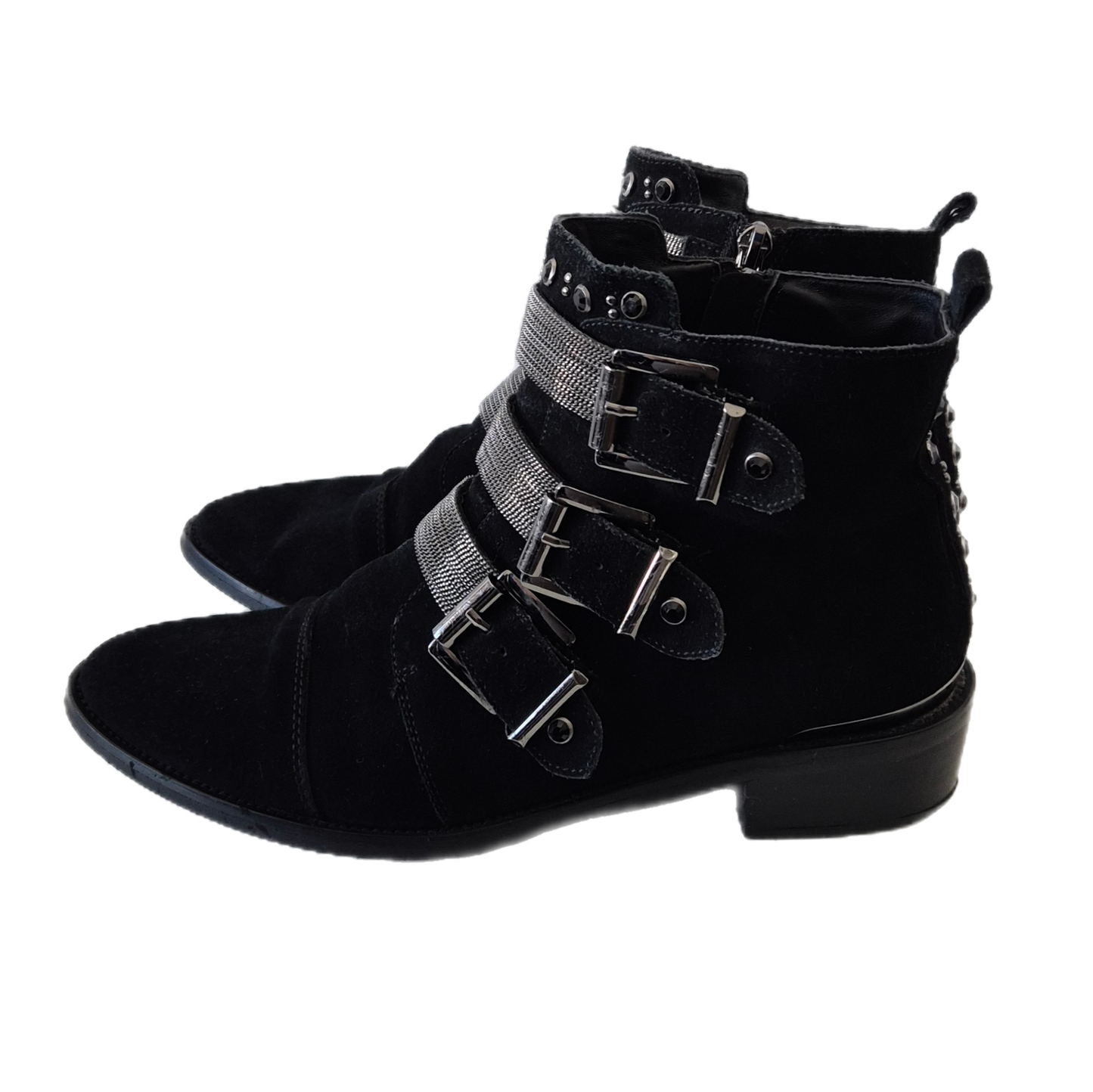 ALMA EN PENA čizme, brušena koža, 39/39.5