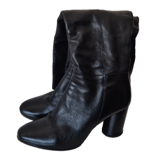 MARELLA visoke čizme, koža, 39