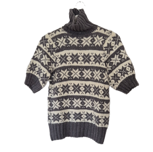 pleteni pulover, ručni rad, novo