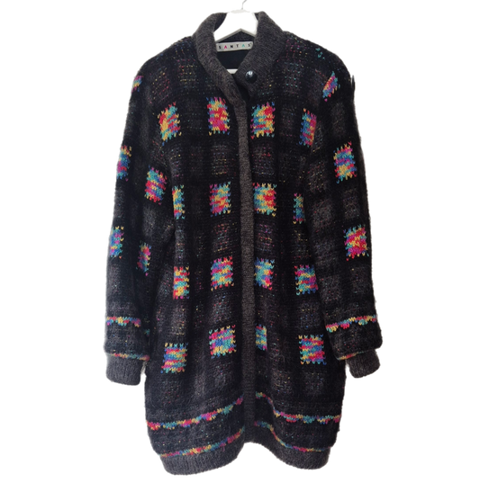 vintage kardigan/kaput, vuna i moher