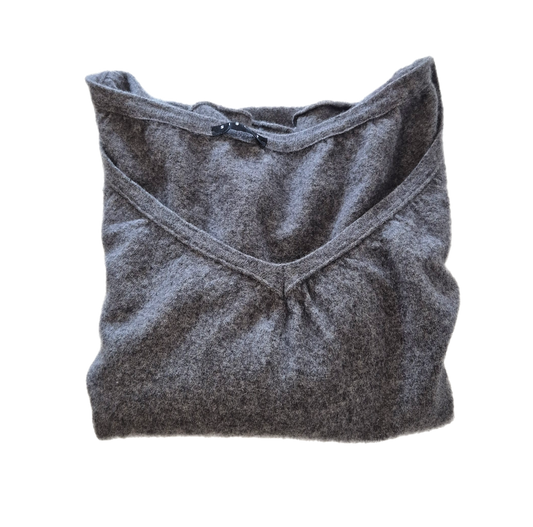 SISLEY pulover zanimljiva otvora, fina vuna