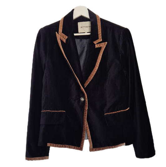 ETIEM baršunasti blejzer