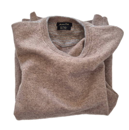 MASSIMO DUTTI pulover, vuna i kašmir