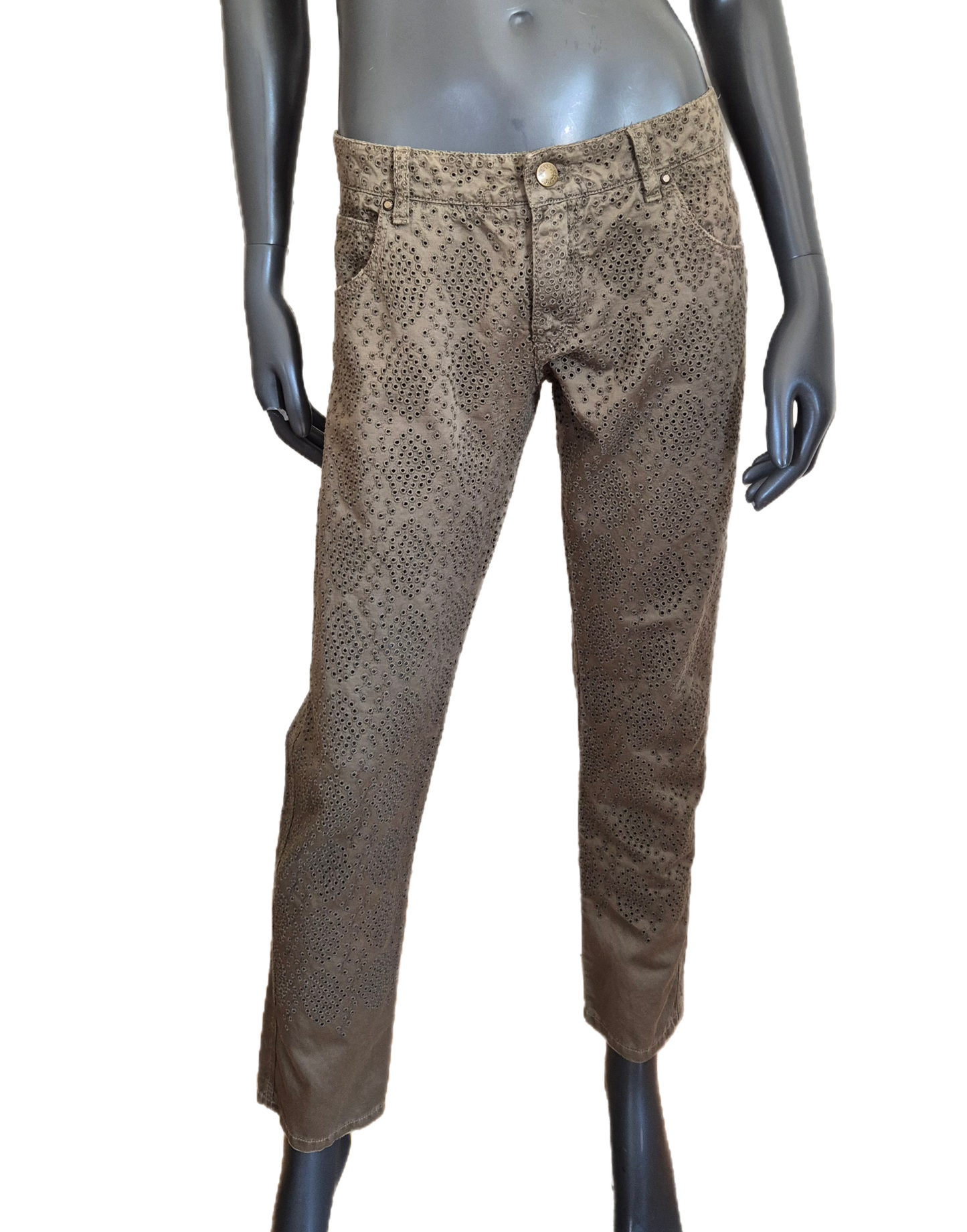 ERMANNO SCERVINO dizajnerske crochet hlače